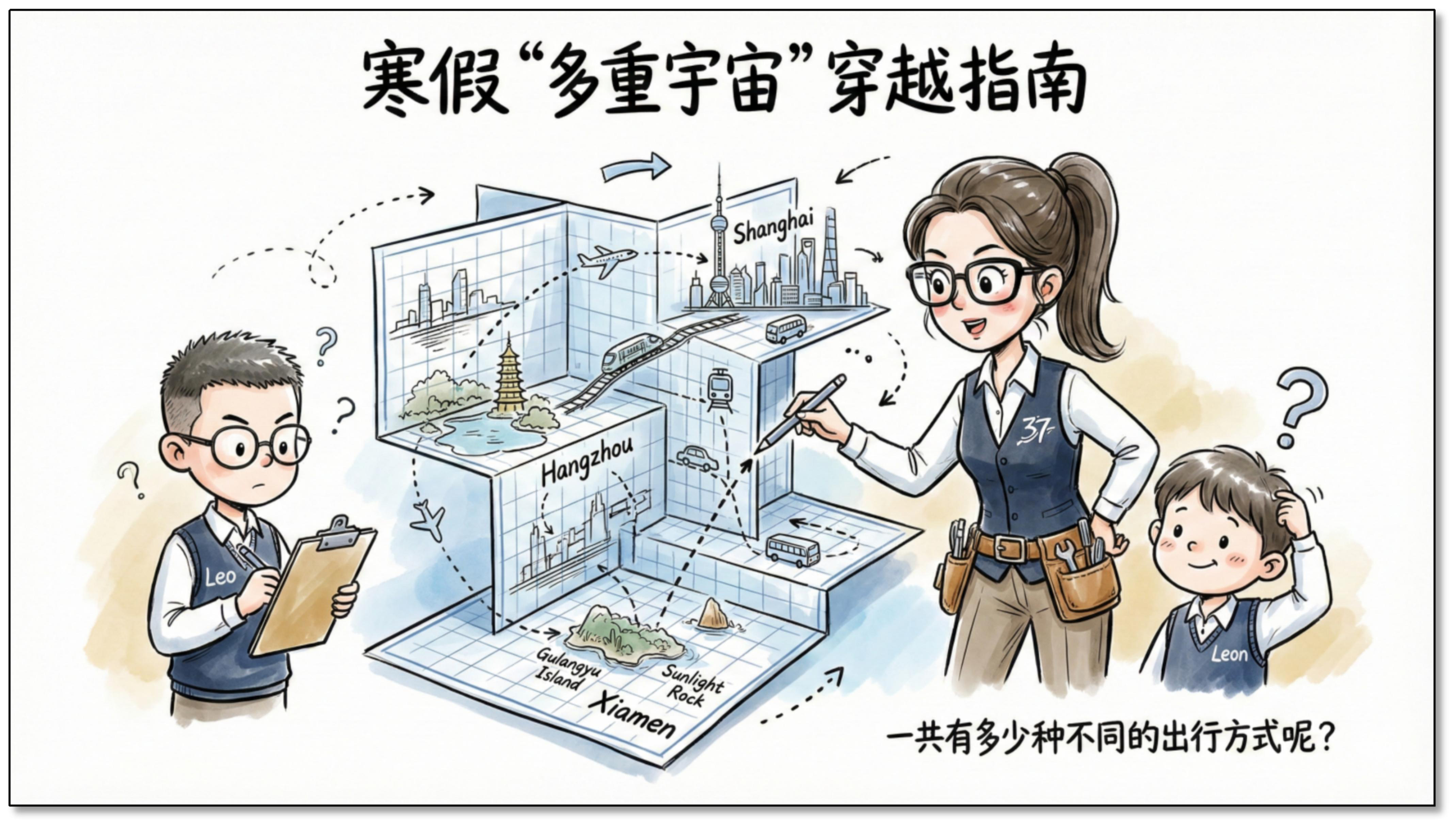 寒假多重宇宙穿越指南：厦门、杭州、上海出行方式源文插图